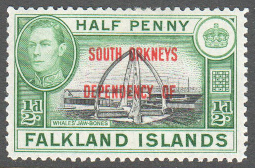 Falkland Islands Scott 4L1 Mint - Click Image to Close